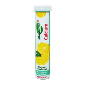 قرص جوشان کلسیم 500 میل لیمویی 20 عددی آلتافارما – altapharma